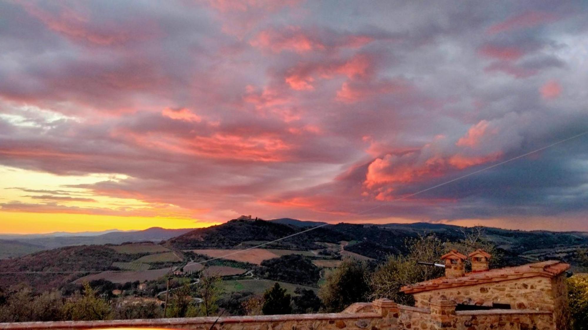 Agriturismo Grossola Castiglione dʼOrcia Exteriér fotografie